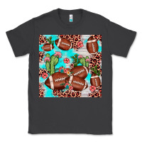 Smoke football leopard cactus seamless pattern Classic Tee - JahusDesignShop