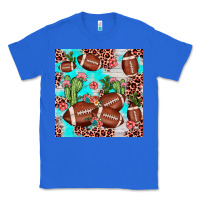 True Royal football leopard cactus seamless pattern Classic Tee - JahusDesignShop