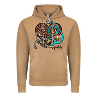 Vintage Camel nurse leopard heart Vintage Hoodie - JahusDesignShop