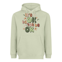 Matcha it's ok to not be ok Heavyweight Hoodie - MaliasSmallBusiness