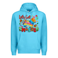 Ocean Blue let's get smashed Premium Hoodie - LillyAllenDesigns