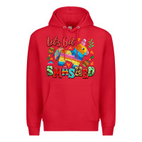 Red let's get smashed Premium Hoodie - LillyAllenDesigns