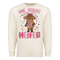 Sandshell one boujee heifer Premium Sweatshirt - MaliasSmallBusiness