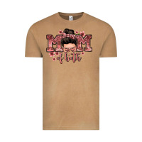 Vintage Camel mom of both messy bun Vintage Tee - Zillion Design Studio