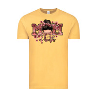 Vintage Mustard mom of both messy bun Vintage Tee - Zillion Design Studio