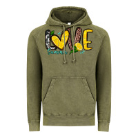 Vintage Olive love summer lemon Vintage Hoodie - Zillion Design Studio