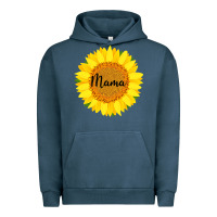 Pigment Midnight Navy Sunflower Mama Urban Hoodie - Bettercallsaul