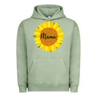 Pigment Oil Green Sunflower Mama Urban Hoodie - Bettercallsaul