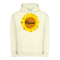 Pigment Pistachio Sunflower Mama Urban Hoodie - Bettercallsaul