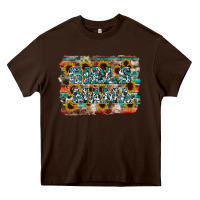 Chocolate Brown girls mama Heavy Core Tee - RacoonDesign