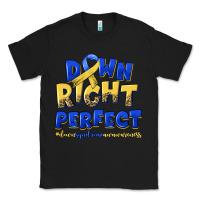 Black down right perfect down syndrome Classic Tee - Artiststas