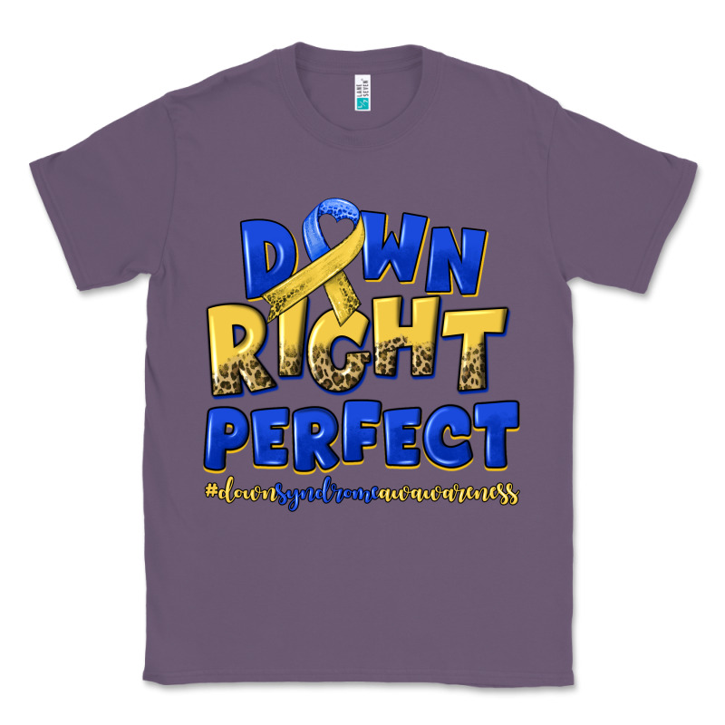 Down Right Perfect Down Syndrome Classic Tee by Artiststas | Teevron