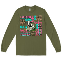 Army Green heifer Long Sleeve Tee - AdoDesignShop