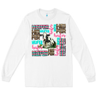 White heifer Long Sleeve Tee - AdoDesignShop