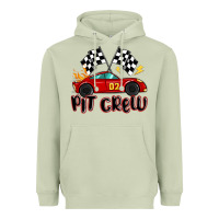 Matcha pit crew boys birthday race car Heavyweight Hoodie - MaliasSmallBusiness