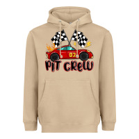 Mushroom pit crew boys birthday race car Heavyweight Hoodie - MaliasSmallBusiness