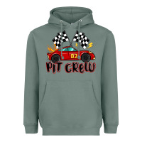 Pit Crew Boys Birthday Race Car Heavyweight Hoodie | Teevron