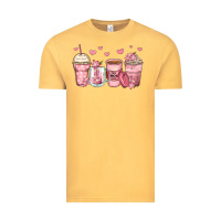Vintage Mustard mother's day floral coffee cups Vintage Tee - Zillion Design Studio