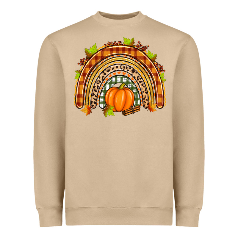 Fall Rainbow Heavyweight Sweatshirt by Zillion Design Studio | Teevron