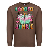 Chestnut loaded tea junkie Premium Sweatshirt - MaliasSmallBusiness