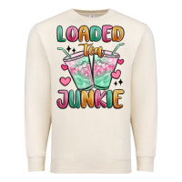 Sandshell loaded tea junkie Premium Sweatshirt - MaliasSmallBusiness
