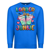 True Royal loaded tea junkie Premium Sweatshirt - MaliasSmallBusiness