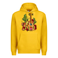 Lemon mexican guitar Premium Hoodie - LillyAllenDesigns