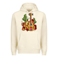 Sandshell mexican guitar Premium Hoodie - LillyAllenDesigns