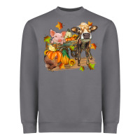 Storm fall farm animals Heavyweight Sweatshirt - Zillion Design Studio