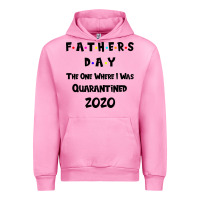 Fuchsia Pink Father s Day The One Where I Was Quarantined 2020 Urban Hoodie - Bettercallsaul