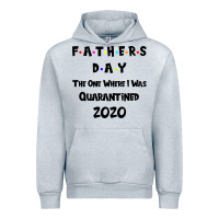 Heather Grey Father s Day The One Where I Was Quarantined 2020 Urban Hoodie - Bettercallsaul