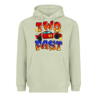 Matcha two fast boys birthday racing car Heavyweight Hoodie - MaliasSmallBusiness