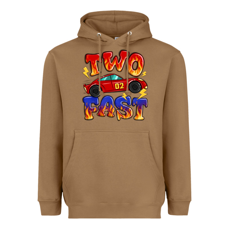 Two Fast Boys Birthday Racing Car Heavyweight Hoodie by MaliasSmallBusiness | Teevron