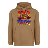 Toasted Coconut two fast boys birthday racing car Heavyweight Hoodie - MaliasSmallBusiness