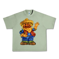 Oil Green scarecrow Urban Heavy Tee - FaDigitalArtStudio