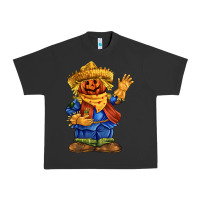 Pigment Black scarecrow Urban Heavy Tee - FaDigitalArtStudio