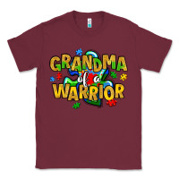 Burgundy grandma of a warrior Classic Tee - Artiststas