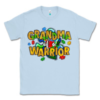 Dusty Blue grandma of a warrior Classic Tee - Artiststas