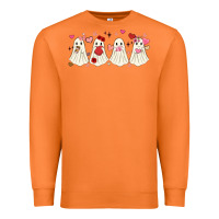 Carrot valentines day ghost Premium Sweatshirt - MaliasSmallBusiness