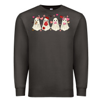 Smoke valentines day ghost Premium Sweatshirt - MaliasSmallBusiness