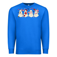 True Royal valentines day ghost Premium Sweatshirt - MaliasSmallBusiness