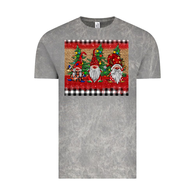 Christmas Gnomes Vintage Tee by BarkalooDesign | Teevron