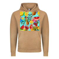 Vintage Camel fruits tie dye seamless pattern Vintage Hoodie - Zillion Design Studio