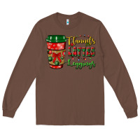 Chestnut flannels lattes leggings Long Sleeve Tee - BundleAndBundleShop
