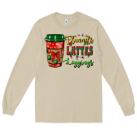 Mushroom flannels lattes leggings Long Sleeve Tee - BundleAndBundleShop