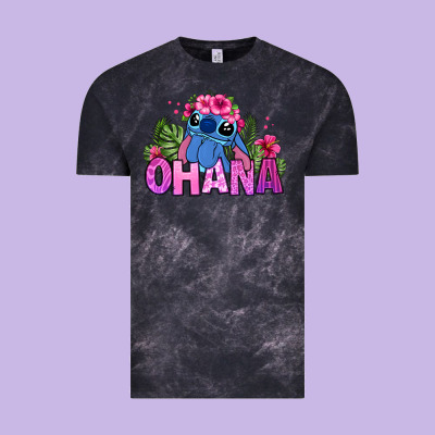 Ohana Stitch Vintage Tee Designed By Zillion Design Studio