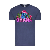 Vintage Denim ohana stitch Vintage Tee - Zillion Design Studio