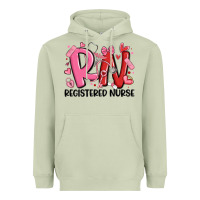 Matcha rn registered nurse valentines day Heavyweight Hoodie - MaliasSmallBusiness
