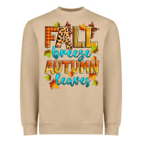 Mushroom fall breeze autumn leaves Heavyweight Sweatshirt - Zillion Design Studio