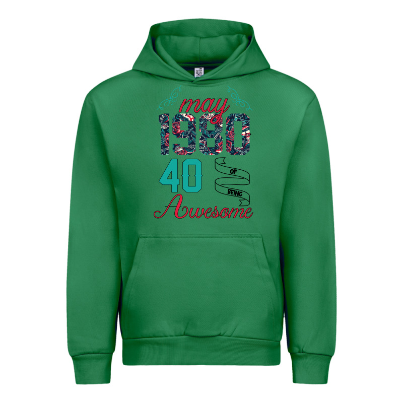 Made In May 1980 40 Years Of Being Awesome Urban Hoodie by Bettercallsaul | Teevron